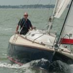 Colchide sailing near Harwich