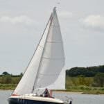 Colchide sailing near Harwich