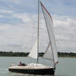 Colchide sailing near Harwich