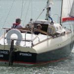 Colchide sailing near Harwich