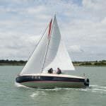 Colchide sailing near Harwich