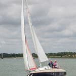 Colchide sailing near Harwich