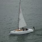 A17GambolLeavingOuistrehamLockAugust2013