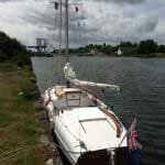 2013 A17 Gambol moored at Pegasus Bridge