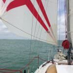 A17 Gambol Leaving Arromanches. Mulberry Harbour B June2013