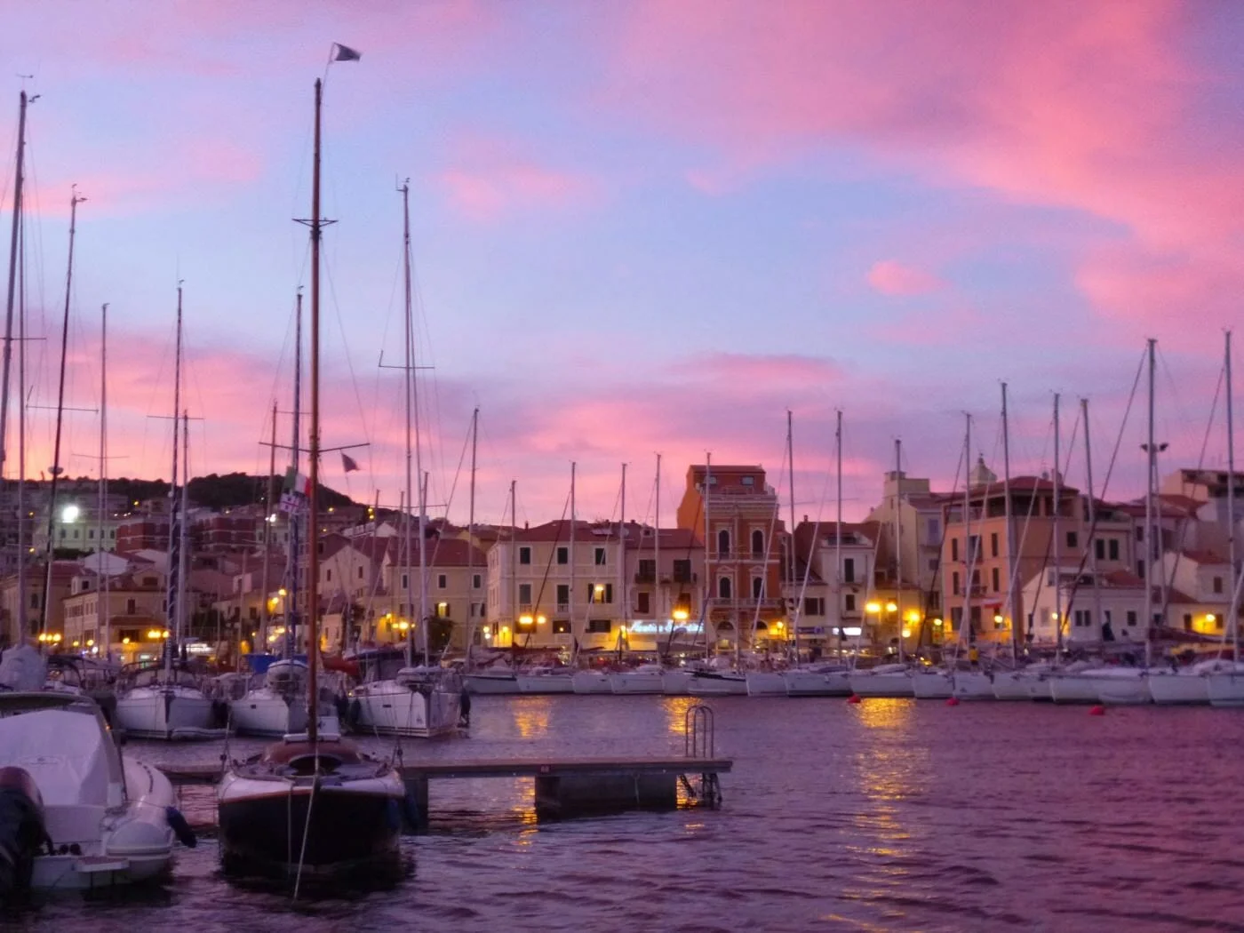 Sunset in Maddalena