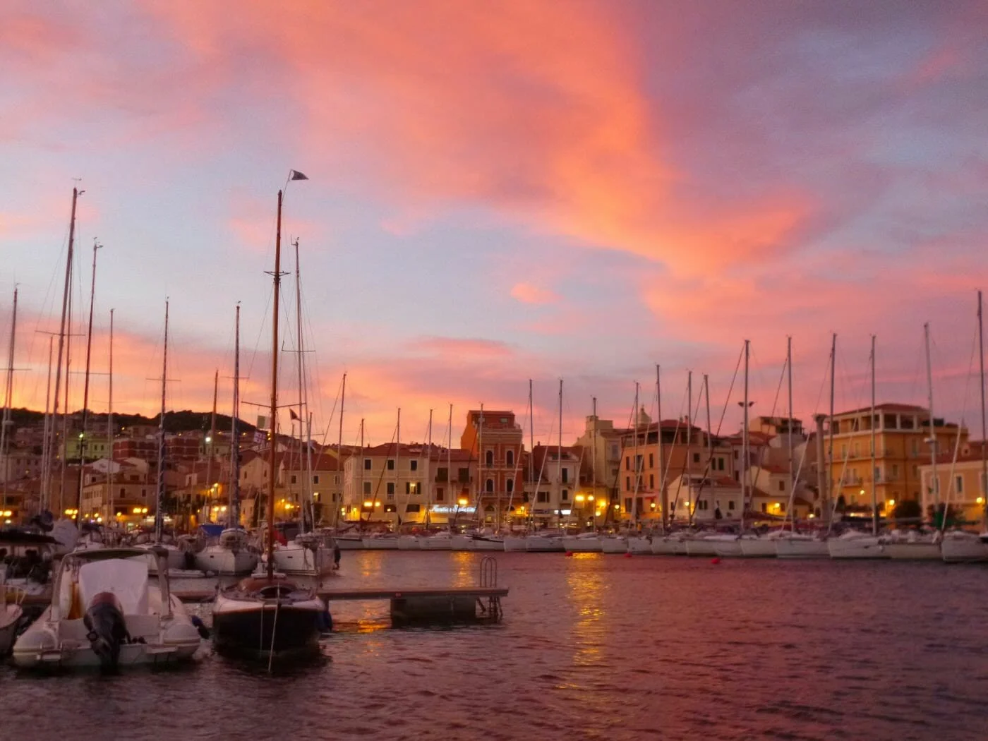 Sunset in Maddalena