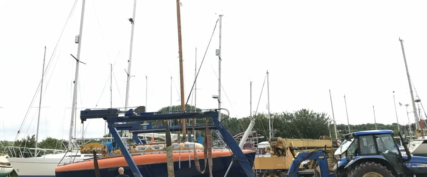 T12 Harrier back on the water after restoration
