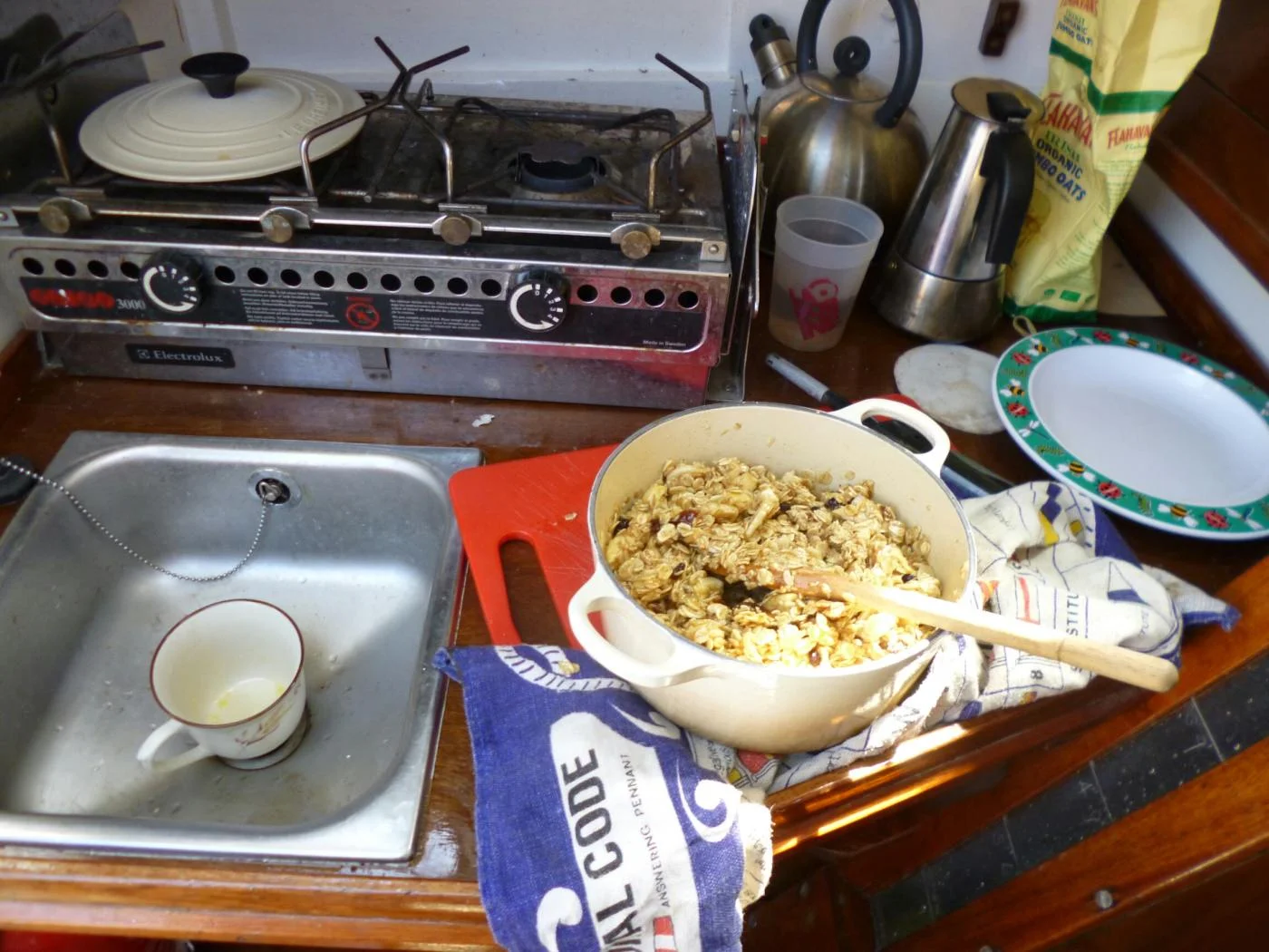 Solar flapjacks