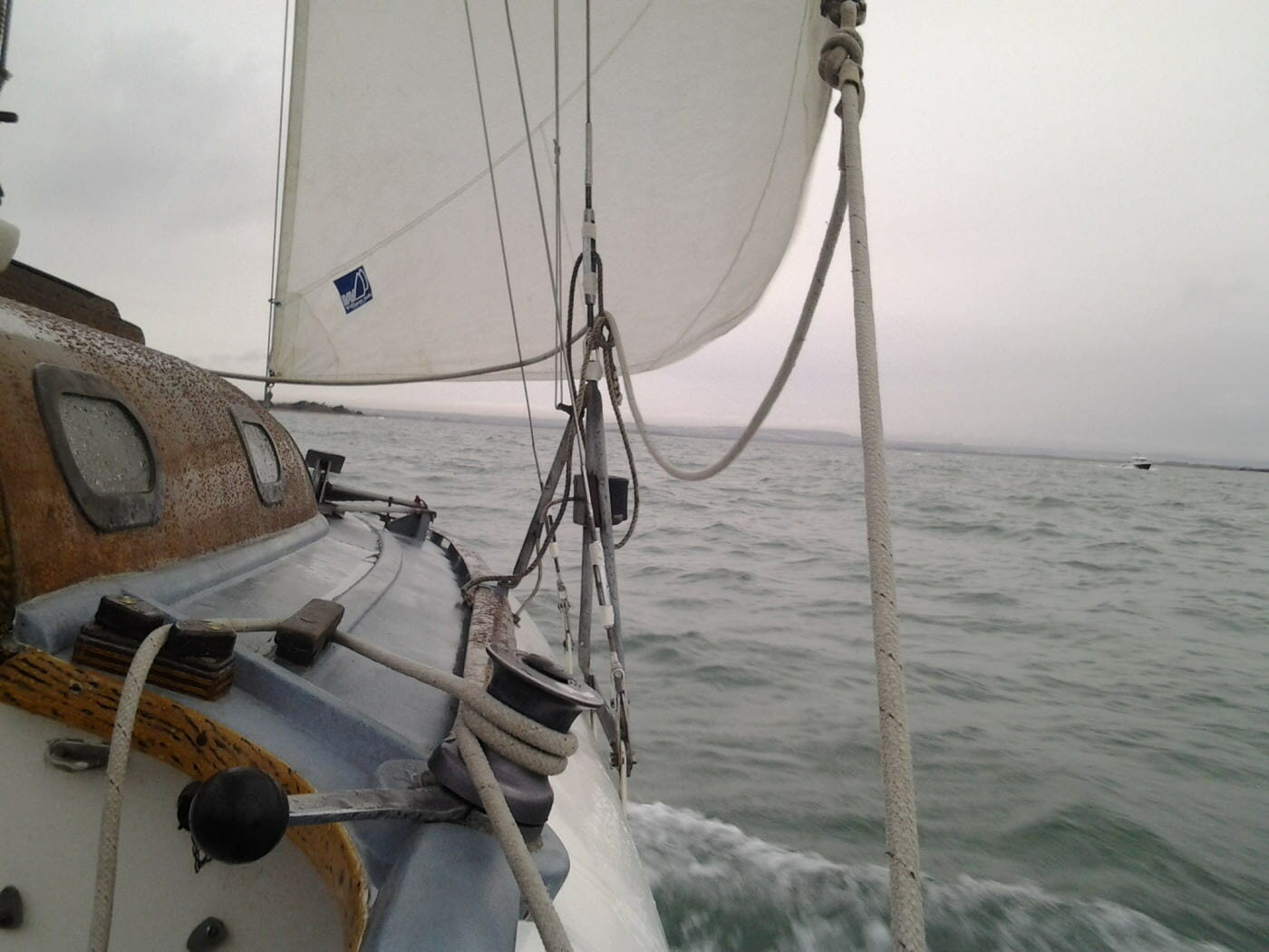 Approaching Chichester Harbour