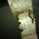 Inside the keel box