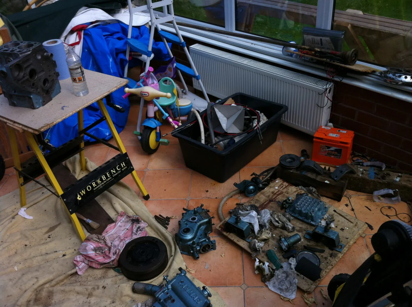 A17 Gambol Yanmar 2GM20FC in Pieces Spring 2011