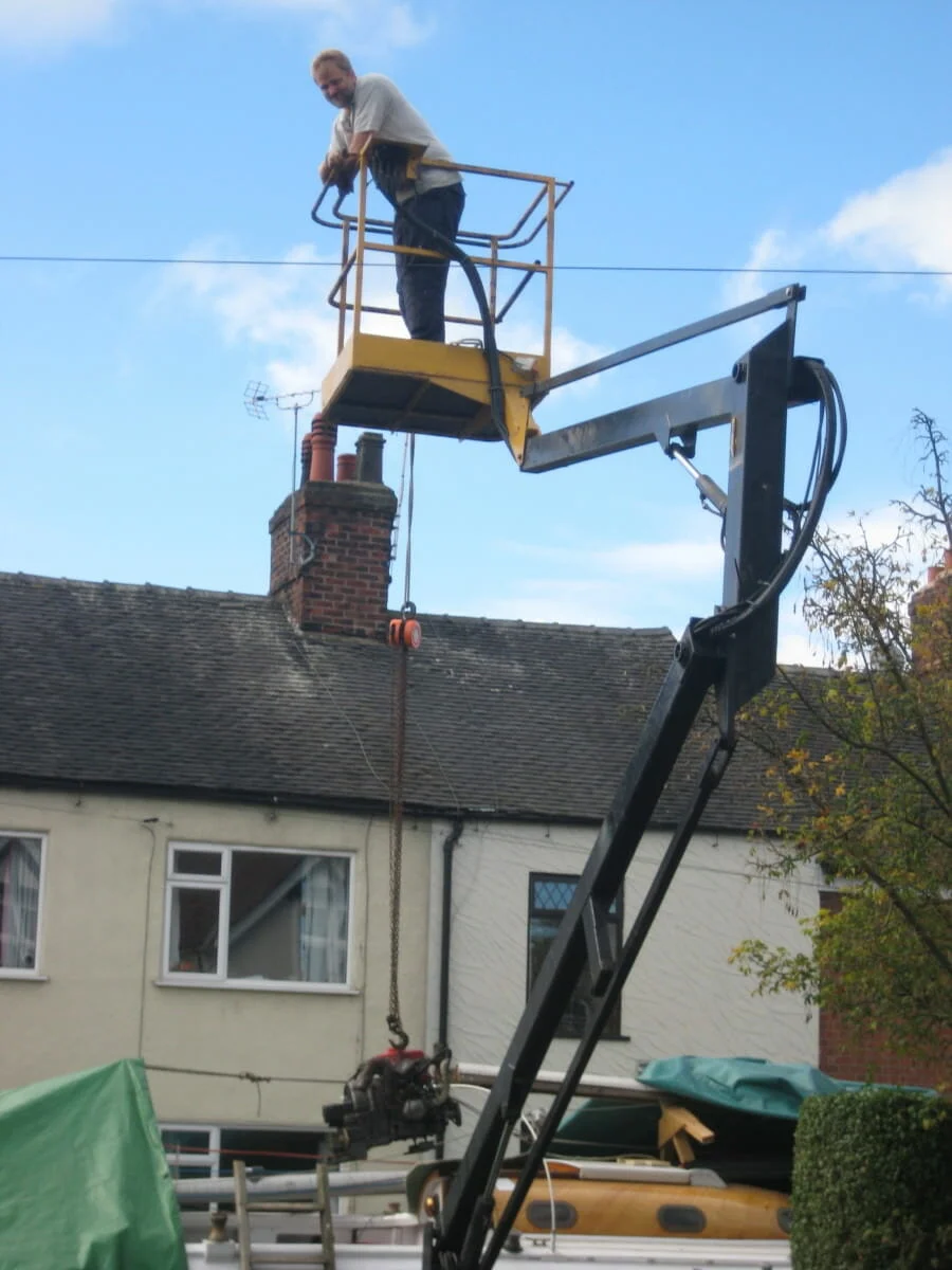 A17 Gambol Removing the Yanmar YSE8 Winter 2010