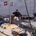 Bernard Upton on Lake Geneva