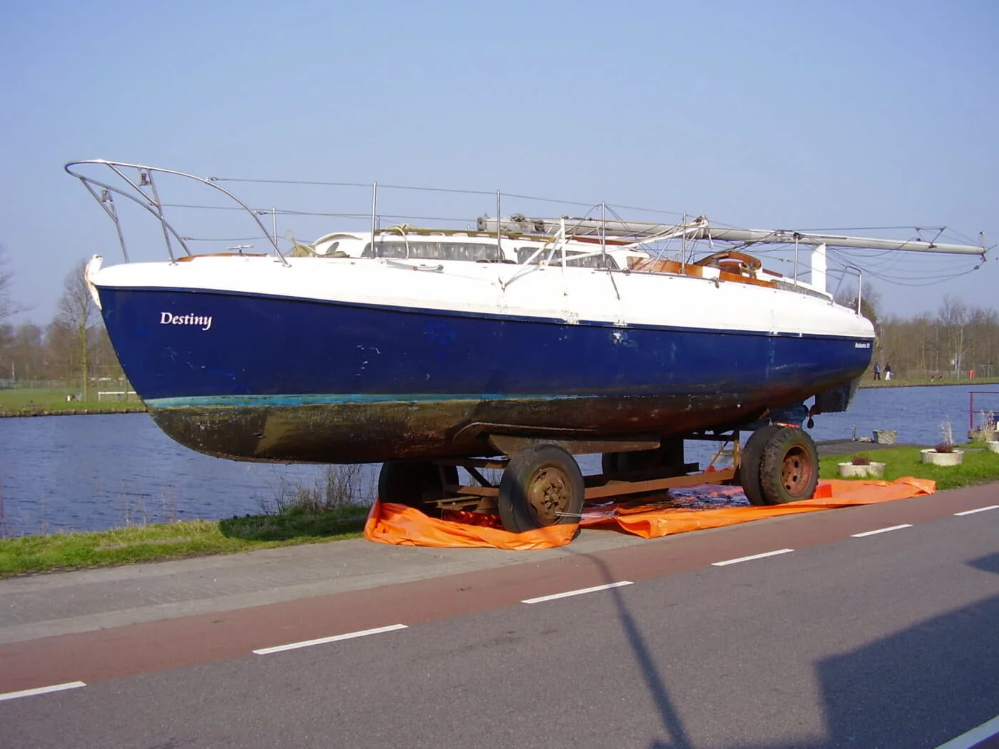 2011 A31-9 Destiny Repaired, Flying and Sailing