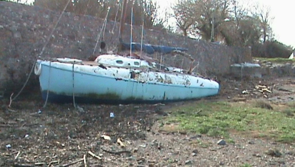 Such a shame, but she was in a very poor state.  A lot of gear and parts were salvaged but she was burnt on the beach in 2009