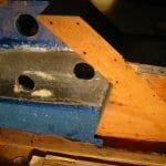 Extensive rebuild of the keelboat in the way of the steelwork.