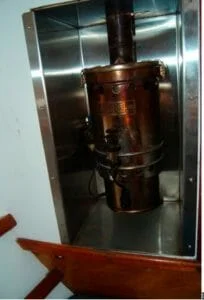 Stove detail, early 2000s