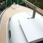 2009 Foredeck and sidekick have no reinforcing strips - much better drainage,