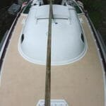 2009 Completely clear foredeck