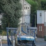 2015 at West Mersea - in the hoist