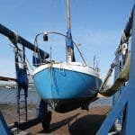 2015 at West Mersea - in the hoist