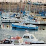 "Epenetus" confined to Axmouth harbour for much of 2007 as there was a pollution control boom in place after the "Napoli" was blown up using explosives - fuel oil everywhere