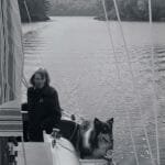 A51 Winter sailing in BC Canada 1990