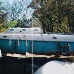 "Tenga" in neglected condition before refit