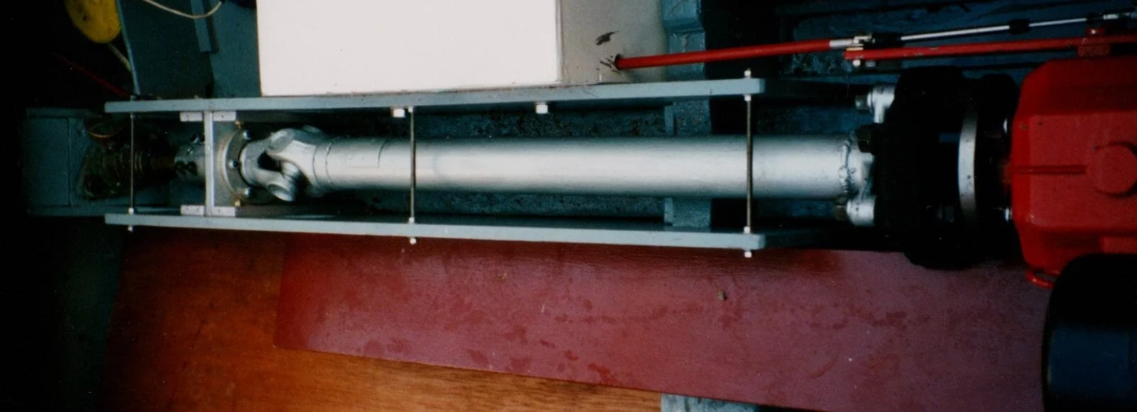 "Hiran's new drive shaft