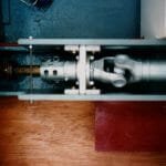 "Hiran's" new drive shaft - aft end