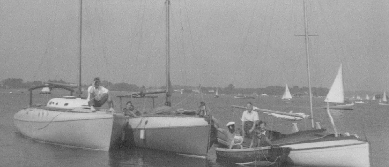 A48, A1 and Sujanwiz in Christchurch Harbour 1958