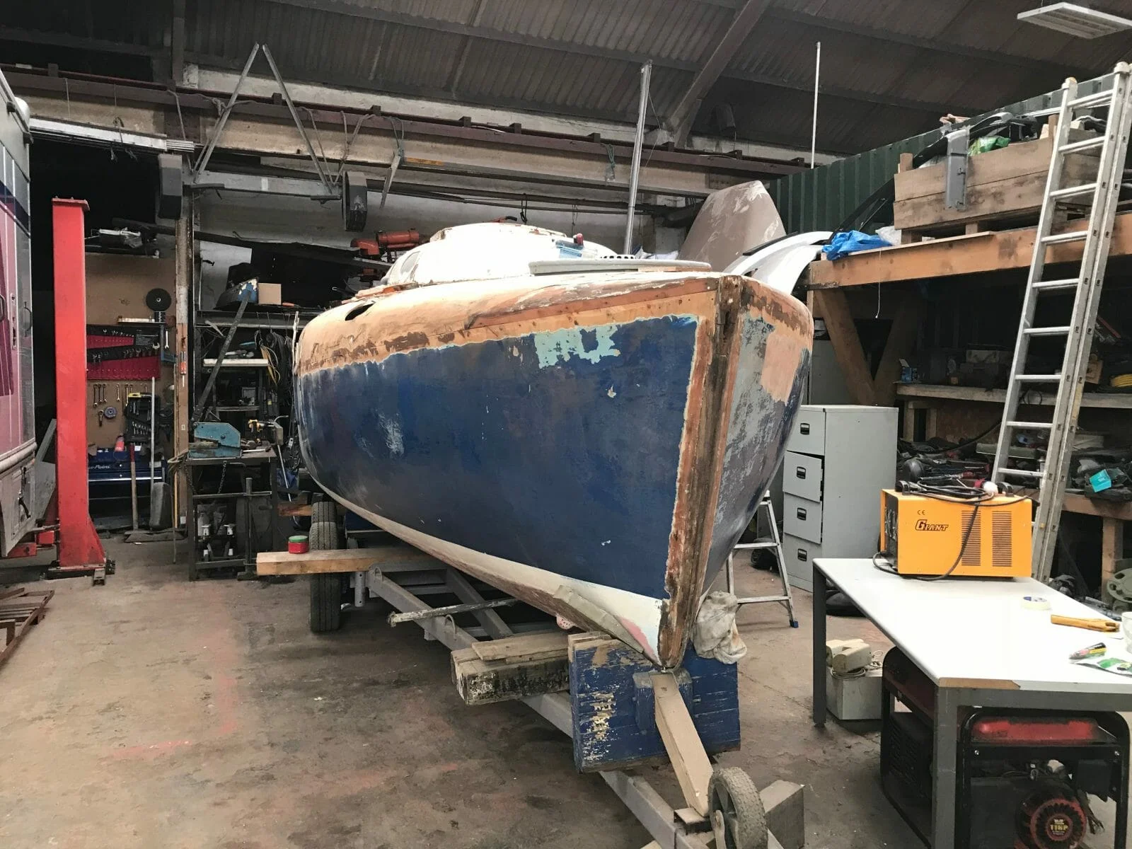 A117 Turtle project with trailer, free to be restored