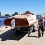 A happy owner walks around Atalanta in the sunlight for the first time in 18 months.