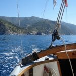 Leaving Veranda towards Portofino