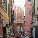 We explored the colourful an narrow network of alleys in Loano.