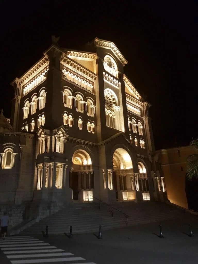 St Nicholas Cathedral at night