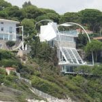 An interesting house on the way to Antibes