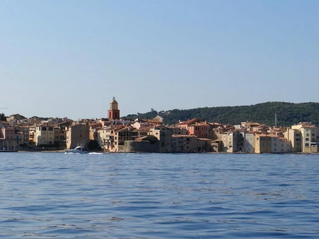 Looking back at St Tropez