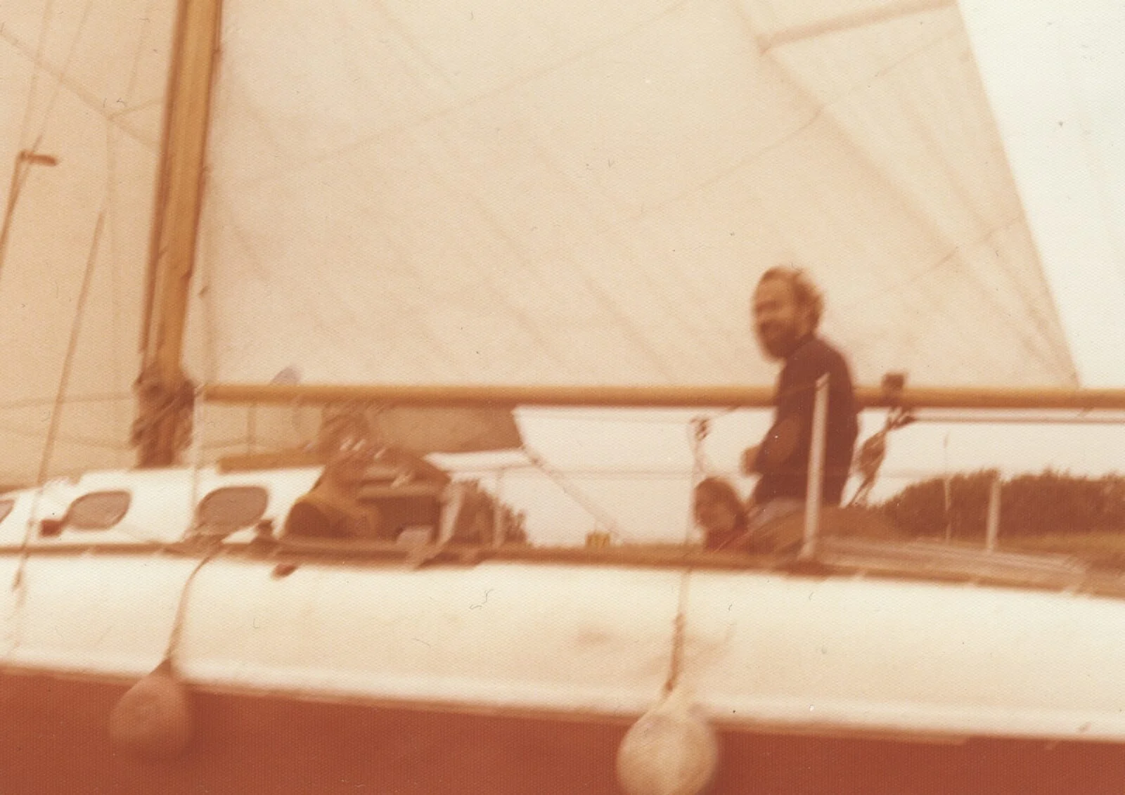 Kerry Piper Family Sailing in the 1970s 1980s