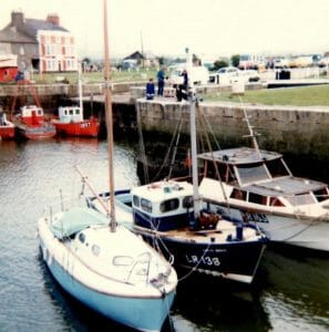 Atalanta A65 in Glasson Dock 1982