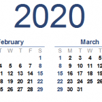 2020 Calendar Renewal reminder