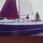 Bernard sailing A35