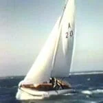 A20 on the wind from Fairey Marine promotional video
