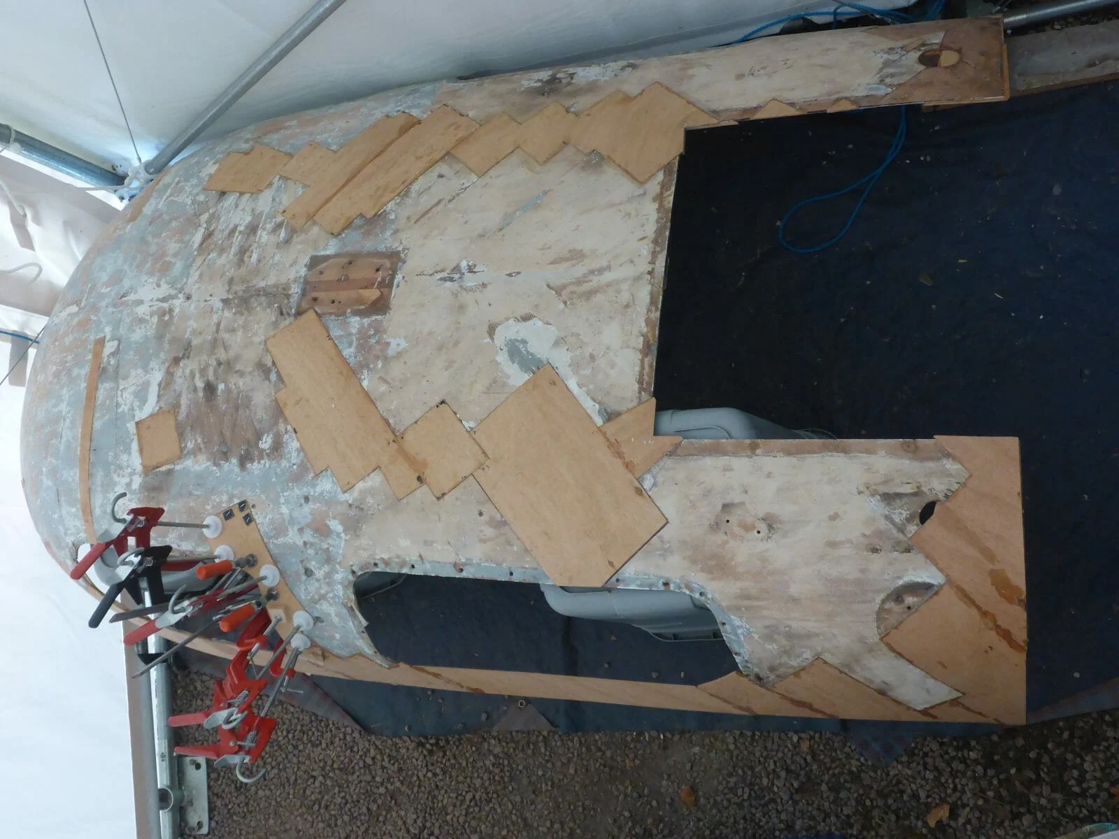 Bluster Refit Progress