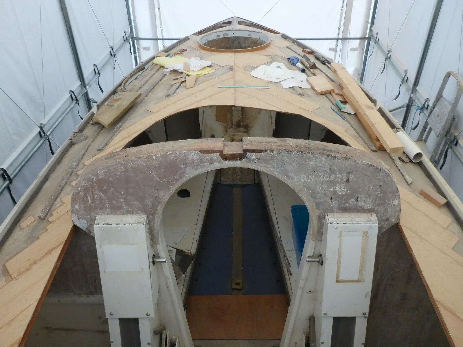 Bluster's Foredeck Repairs