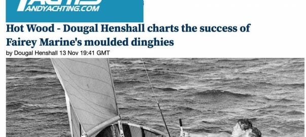 Yachts and Yachting article on Fairey hot moulding