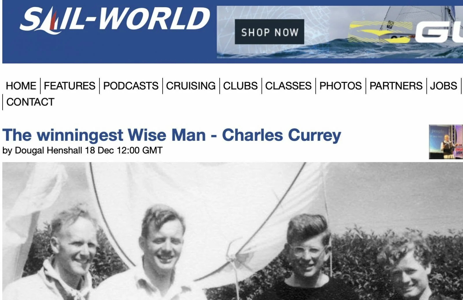 Fascinating profile of Charles Currey