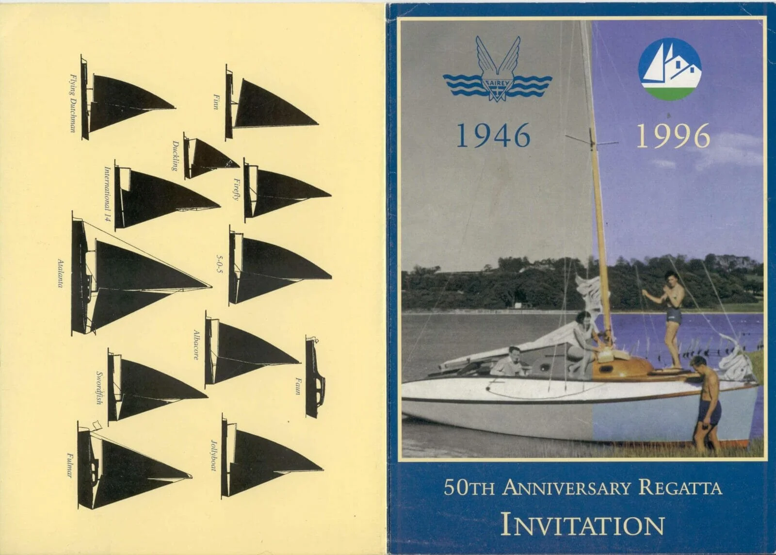 1996 MDL _50th Anniv Invite side1
