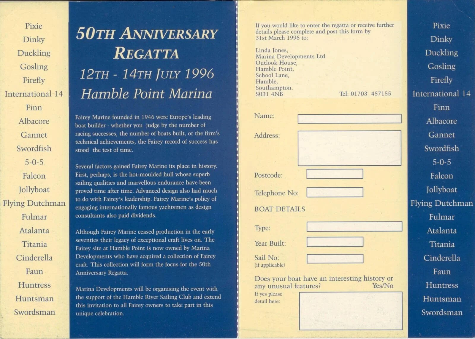 1996 MDL _50th Anniv Invite side2
